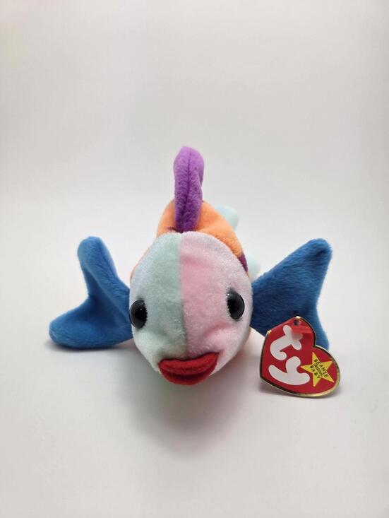 Other - Ty Beanie Babies Lips the Fish Stuffed Animal Plush